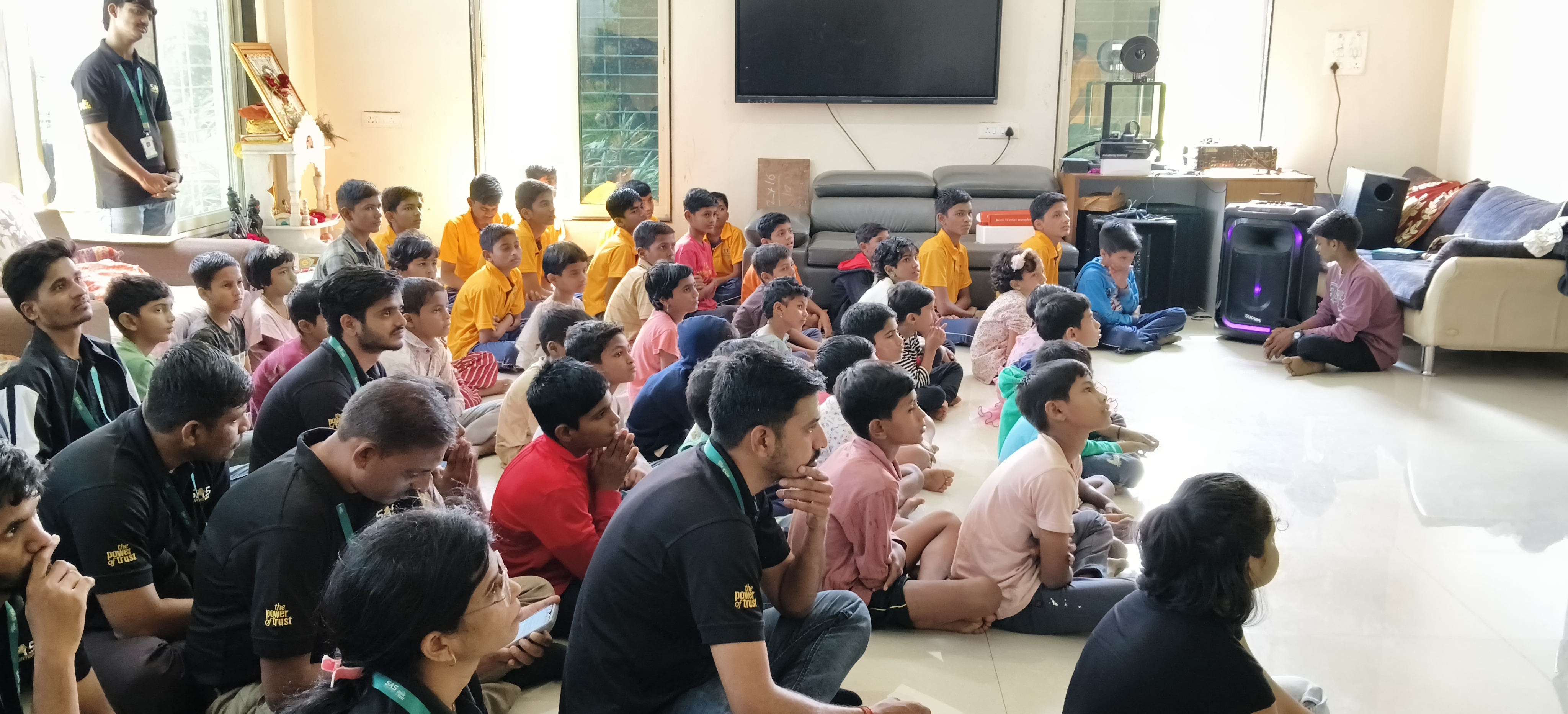 Plant nursery at institution explored by SAS team